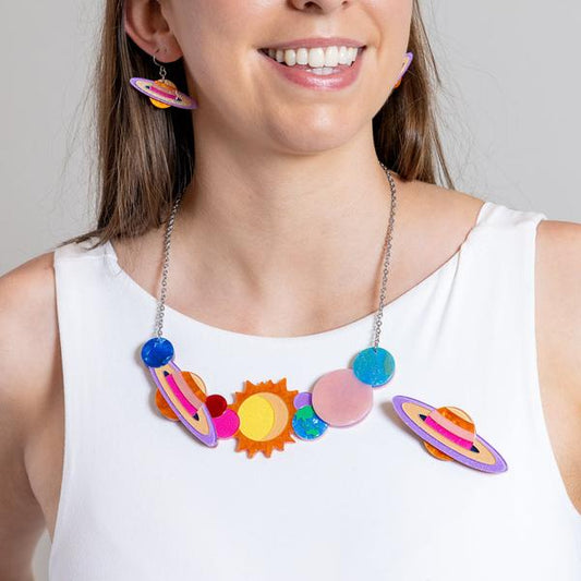Erstwilder - Across the Universe Necklace - 20th Century Artifacts