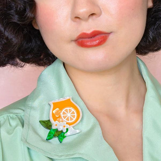 Erstwilder - Aperitif Italiano Brooch (2023) - 20th Century Artifacts