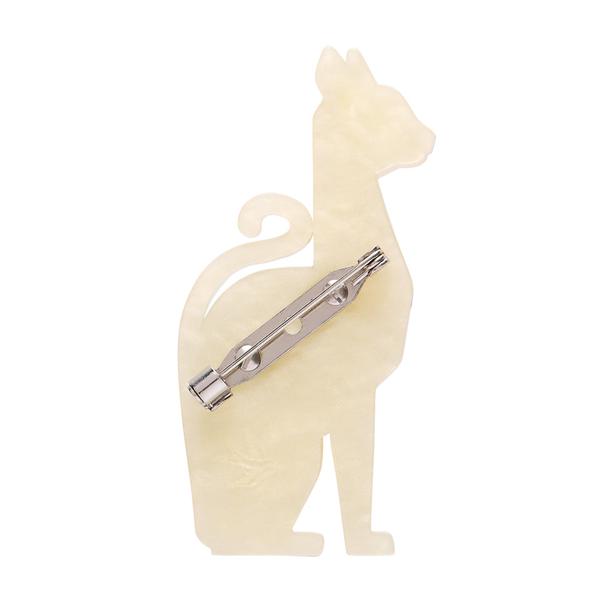Erstwilder - Bastet the Protector Cat Brooch - 20th Century Artifacts
