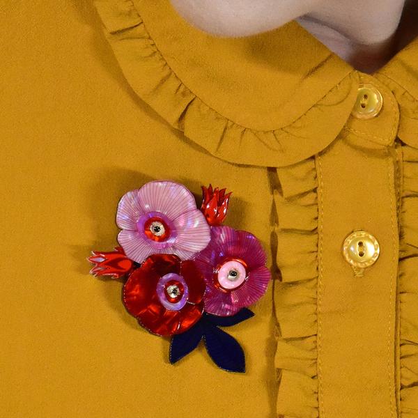 Erstwilder - Call Me the Wild Rose Brooch (Jocelyn Proust) (2021) - 20th Century Artifacts