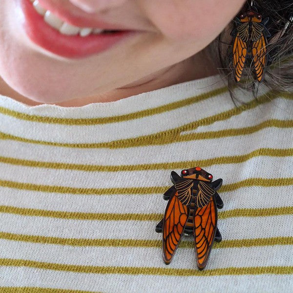Erstwilder - Cicadian Rhythms Brooch (Jocelyn Proust) (2023) - 20th Century Artifacts