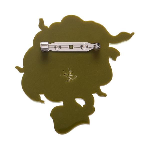 Erstwilder - Don't Look Now Brooch - 20th Century Artifacts