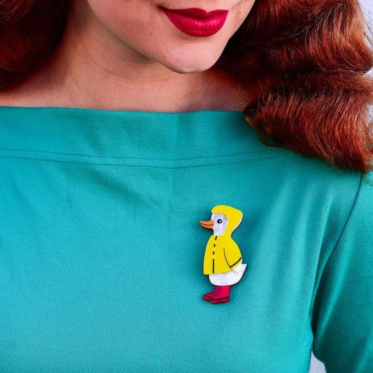 Erstwilder - Duck, Duck, Splash! Brooch (2020) - 20th Century Artifacts