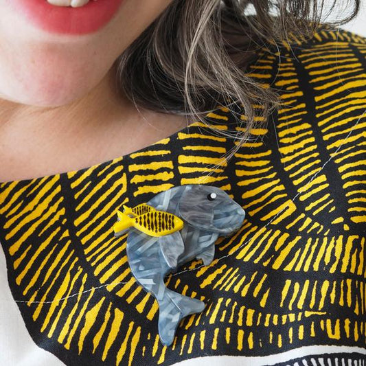 Erstwilder - Dugong Brooch (2025) - 20th Century Artifacts