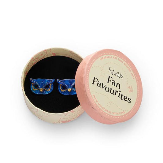 Erstwilder - Guadeloupe the Saint Stud Earrings - 20th Century Artifacts
