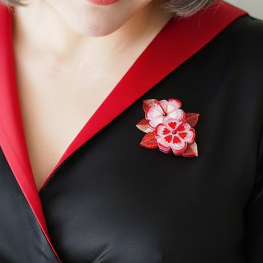 Erstwilder - Halcyon Hibiscus Brooch (Jocelyn Proust) (2025) - 20th Century Artifacts