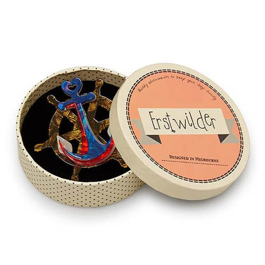 Erstwilder - Helm and Home Brooch (2017) - 20th Century Artifacts