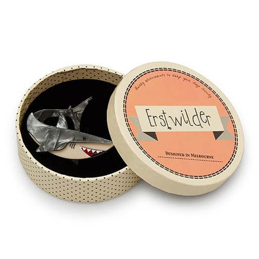Erstwilder - Here’s Brucey Shark Brooch (2017) - 20th Century Artifacts