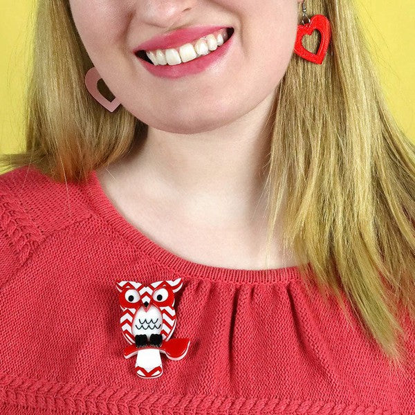 Erstwilder - Howard's Hoot Brooch (2023) - 20th Century Artifacts