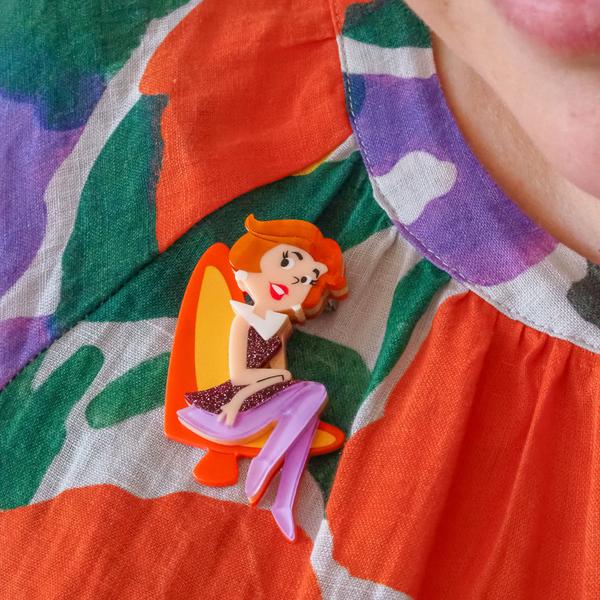 Erstwilder - Jane Jetson Brooch - 20th Century Artifacts