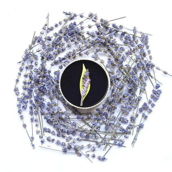 Erstwilder - Lavender Daze Brooch (2019) - 20th Century Artifacts