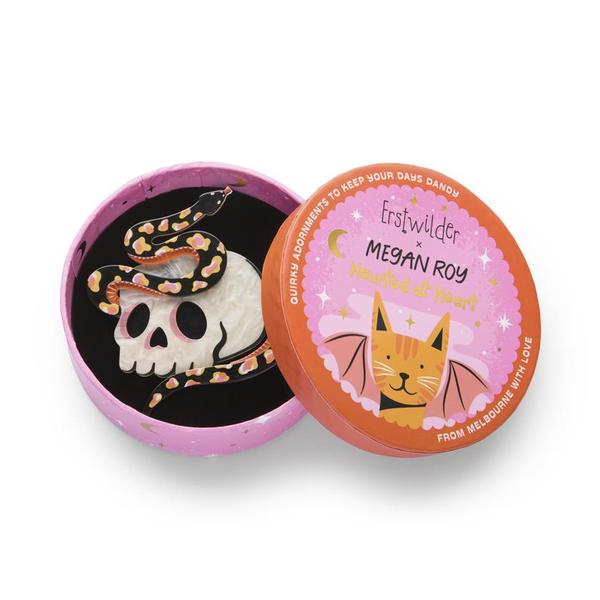 Erstwilder - Macabre Memento Brooch (Megan Roy) (imperfect) - 20th Century Artifacts