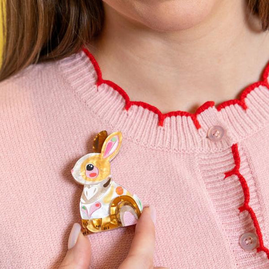 Erstwilder - Maple the Bunny Brooch - 20th Century Artifacts