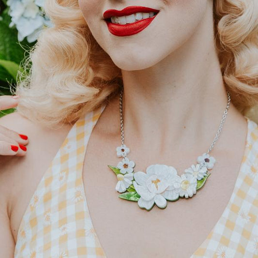 Erstwilder - Morning Blossom Bouquet Necklace (2021) - 20th Century Artifacts