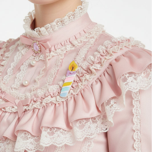 Erstwilder - One Wish Birthday Candle Brooch (2016) - 20th Century Artifacts