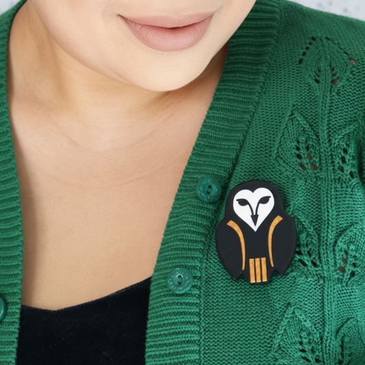 Erstwilder - Owl Ornamental Brooch (2021) - 20th Century Artifacts