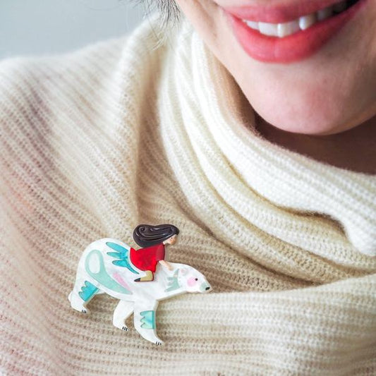 Erstwilder - Polar Adventure Brooch (Pete Cromer) (2026) - 20th Century Artifacts