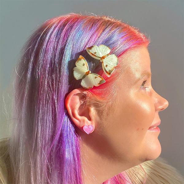 Erstwilder - Social Butterfly Hair Clips - 20th Century Artifacts