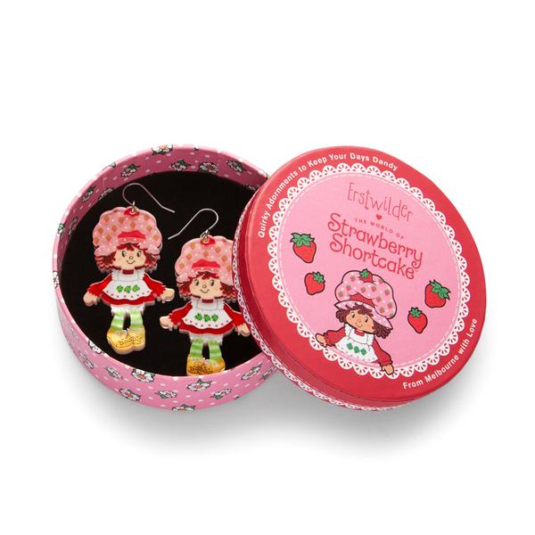 Erstwilder - Sweet Strawberry Shortcake Drop Earrings - 20th Century Artifacts