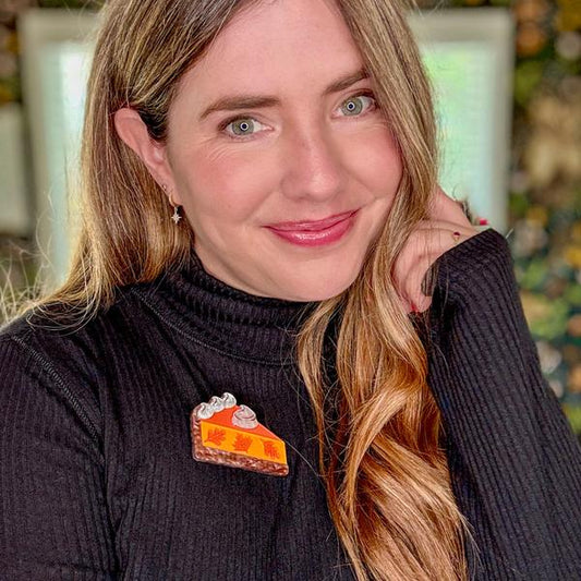 Erstwilder - Sweet as Pie Brooch (Megan Roy) - 20th Century Artifacts