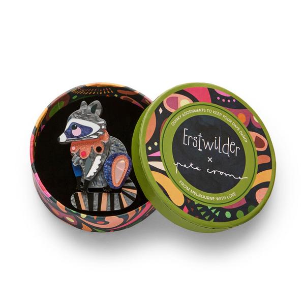 Erstwilder - The Resourceful Raccoon Brooch (Pete Cromer) (2025) - 20th Century Artifacts