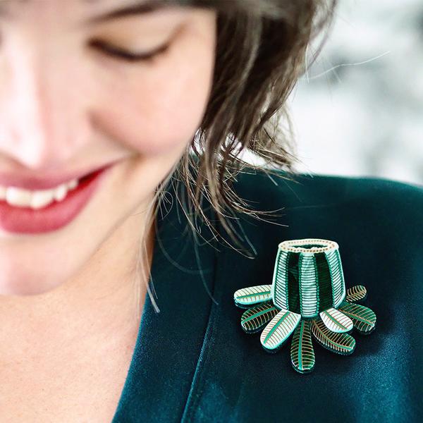 Erstwilder - The Wild Banksia Brooch (Jocelyn Proust) (2022) - 20th Century Artifacts