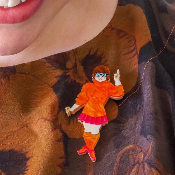 Erstwilder - Velma Dinkley Brooch - 20th Century Artifacts