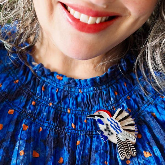 Erstwilder - Wondrous Woodpecker Brooch (Jocelyn Proust) (2025) - 20th Century Artifacts
