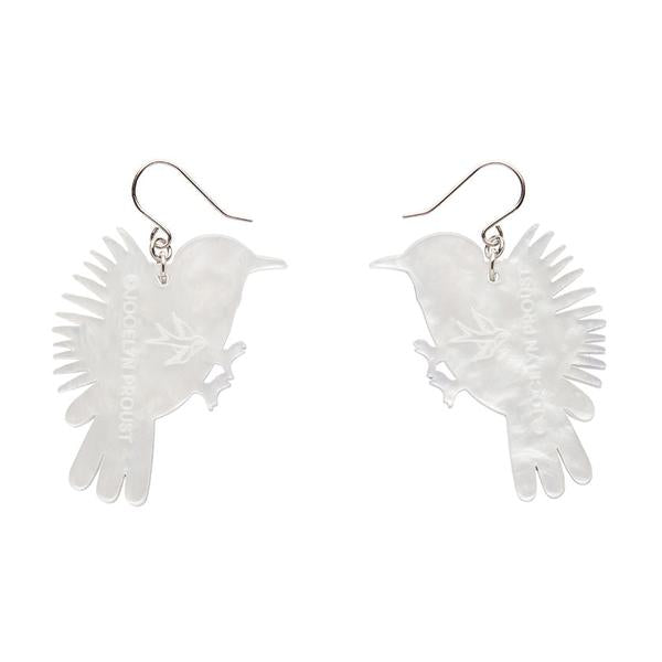 Erstwilder - Wondrous Woodpecker Drop Earrings (Jocelyn Proust) (2025) - 20th Century Artifacts