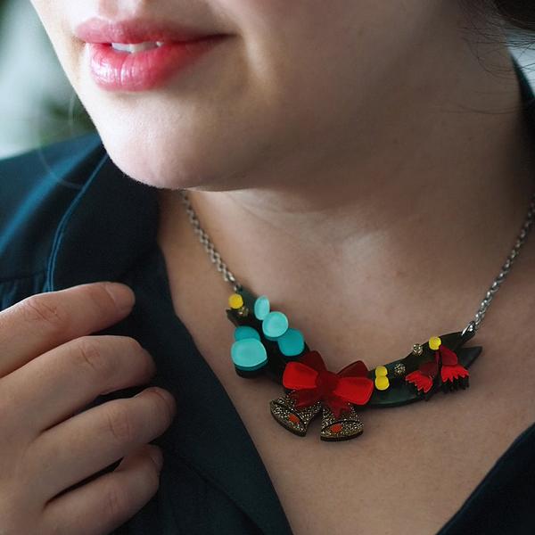 Erstwilder - Wreath Down Under Necklace (2021) - 20th Century Artifacts