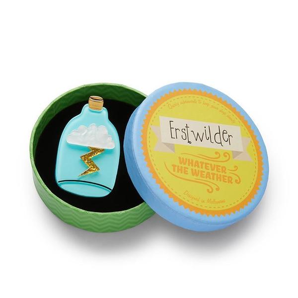 Erstwilder - All Bottled Up Brooch (2020) - 20th Century Artifacts