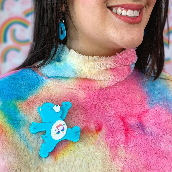 Erstwilder - Care Bears 3 - Heartsong Bear Brooch (Imperfect) - 20th Century Artifacts