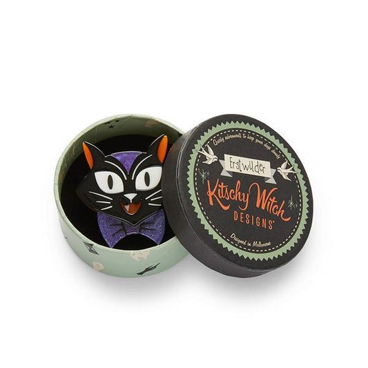 Erstwilder - Cat Charming Brooch (2020) - 20th Century Artifacts