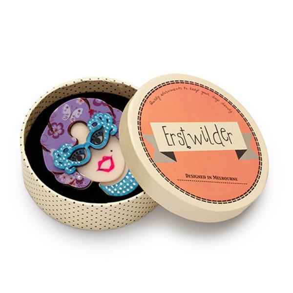 Erstwilder - Great Dame Edna Everage Brooch (2016) - 20th Century Artifacts