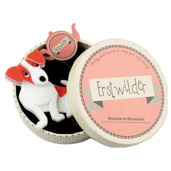 Erstwilder - Jezzy Jeffy Jack Russell Brooch (2014) - 20th Century Artifacts