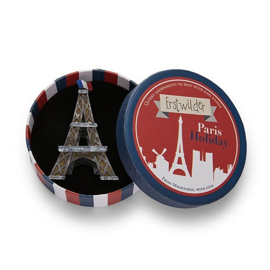 Erstwilder - La Dame de Fer Eiffel Tower Brooch - 20th Century Artifacts