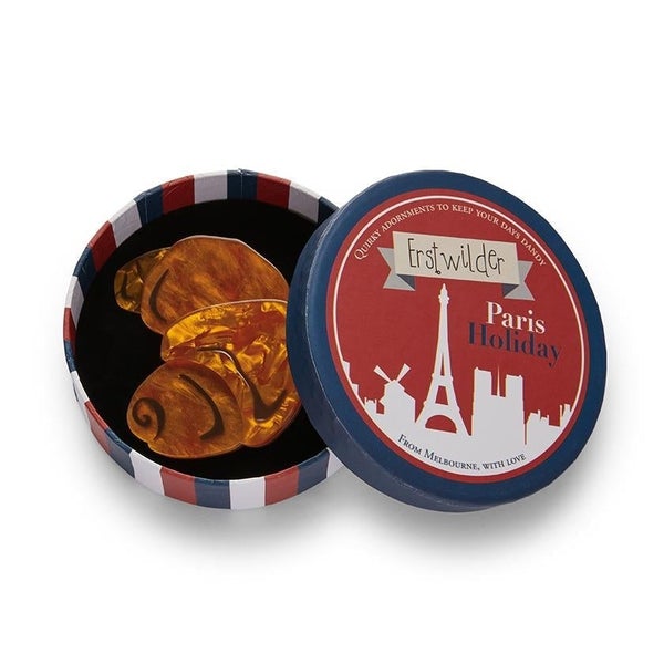 Erstwilder - Le Croissant Brooch - 20th Century Artifacts