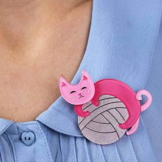 Erstwilder - Natural Predator Cat Brooch (2017) - 20th Century Artifacts