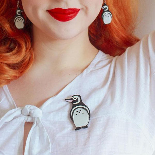 Erstwilder - Northside Wanderer Penguin Brooch (2019) - 20th Century Artifacts