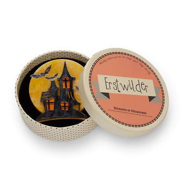Erstwilder - On Haunted Hill Brooch (2019) - 20th Century Artifacts