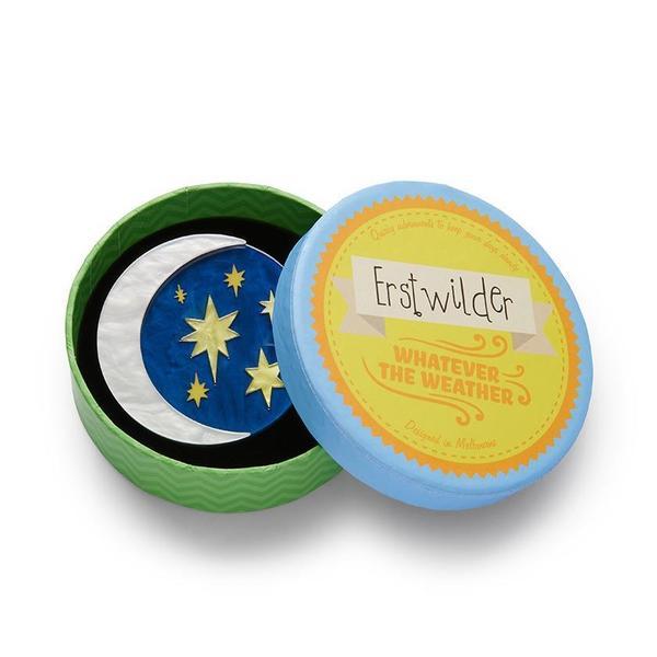 Erstwilder - Our Lovely Luna Moon Brooch (2020) - 20th Century Artifacts
