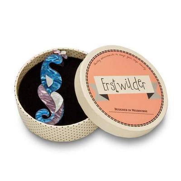 Erstwilder - Precious Pea Fowl Brooch (2017) - 20th Century Artifacts