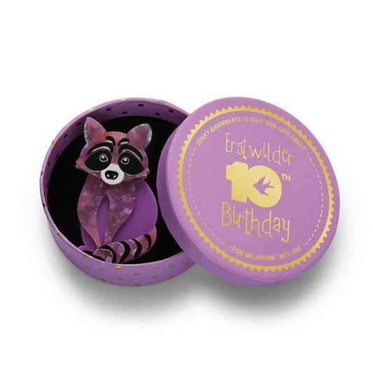 Erstwilder - Rocket's Riot Raccoon Brooch (2021) - 20th Century Artifacts