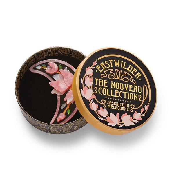 Erstwilder - Steel Magnolias Brooch (pink) (2021) - 20th Century Artifacts