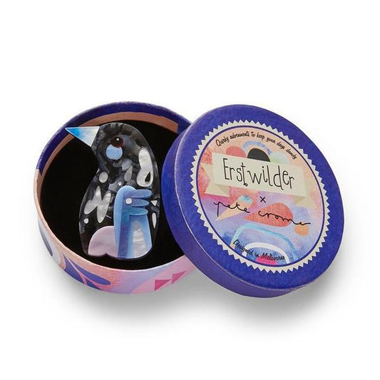 Erstwilder - The Magnanimous Magpie Brooch (Pete Cromer) (2021) - 20th Century Artifacts