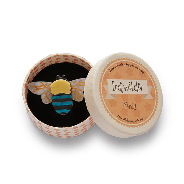 Erstwilder - To Bee or Not to Bee Mini Brooch - 20th Century Artifacts