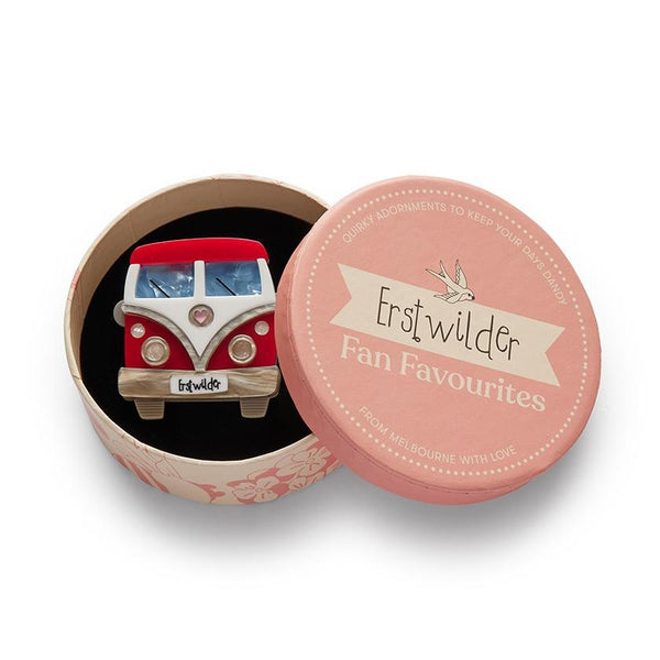 Erstwilder - Vagabond Wheels Brooch (2022) - 20th Century Artifacts