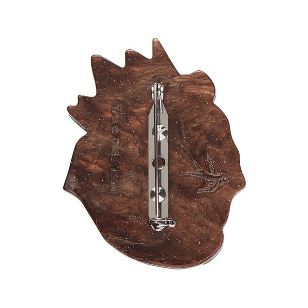 Erstwilder - Wizard of Oz - Cowardly Lion Brooch - 20th Century Artifacts