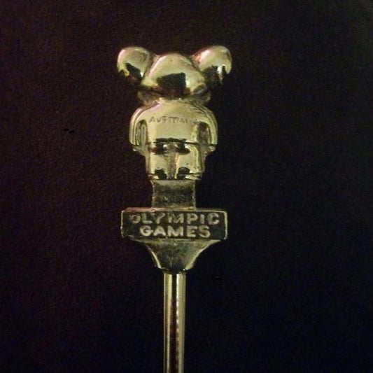 Souvenir Spoon - Australia 1984 LA Olympics with Koala - 20th Century Artifacts
