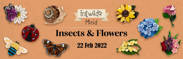 Erstwilder Mini Insects & Flowers Collection